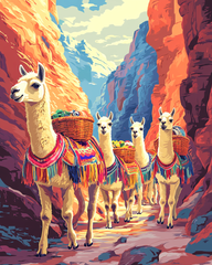 Llama Caravan