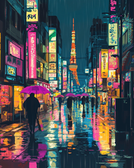 Neon Nights in Tokyo